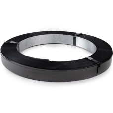 5/8" x .020" x 2230' Regular-Duty Steel Strapping Coil, 1470 lbs. Break Strength, Black